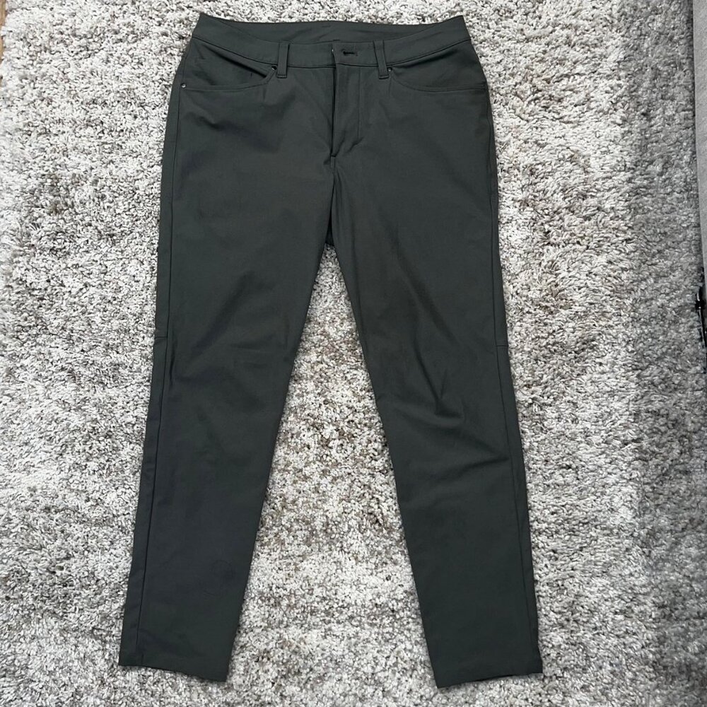 Lululemon ABC Slim-Fit 5 Pocket Pant Sage Green 30/30